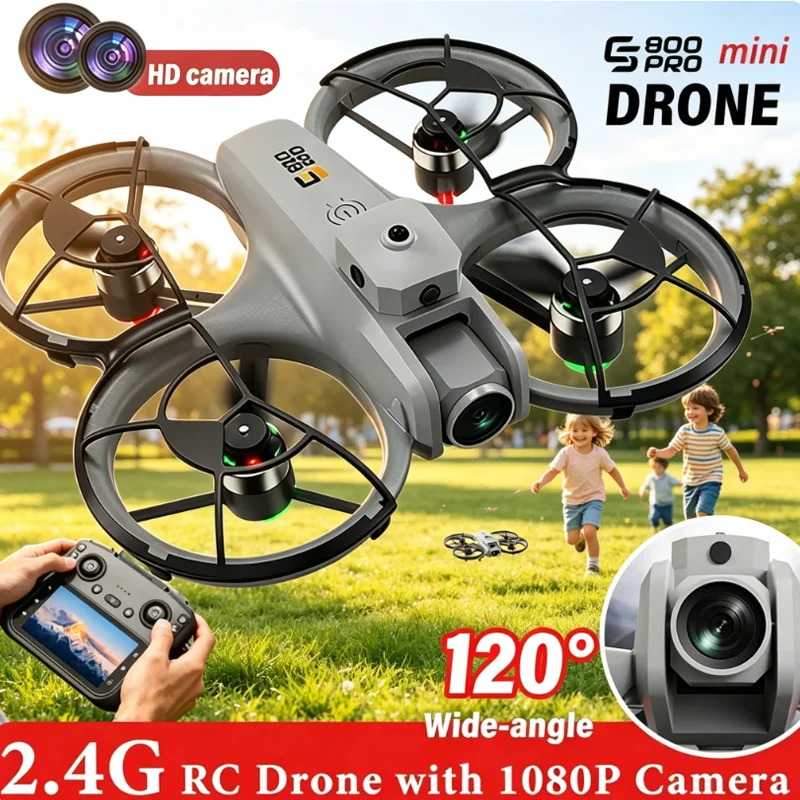Drone Camera Vlog - Dron ES800PRO, Diseño Aerodinámico a Escala