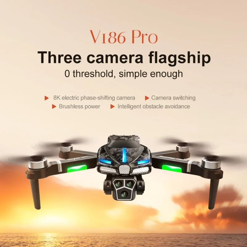 Nuevo Dron profesional V186 Pr - Drone Camera Professional reseña y precio