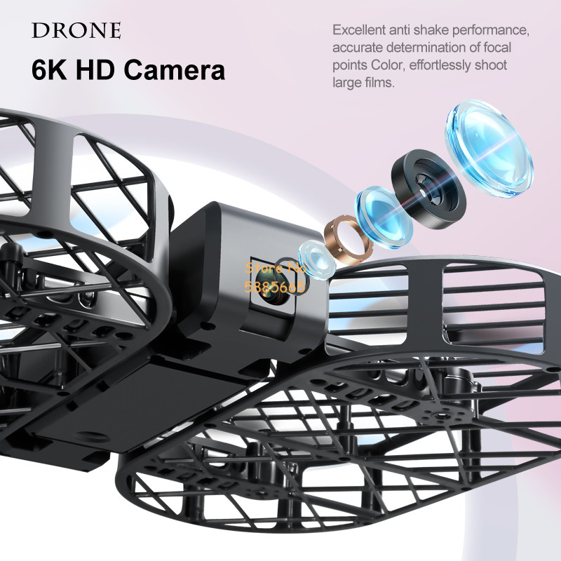 Cámara HD 8K 360 °   Protecció - Drone Camera 4K reseña y precio