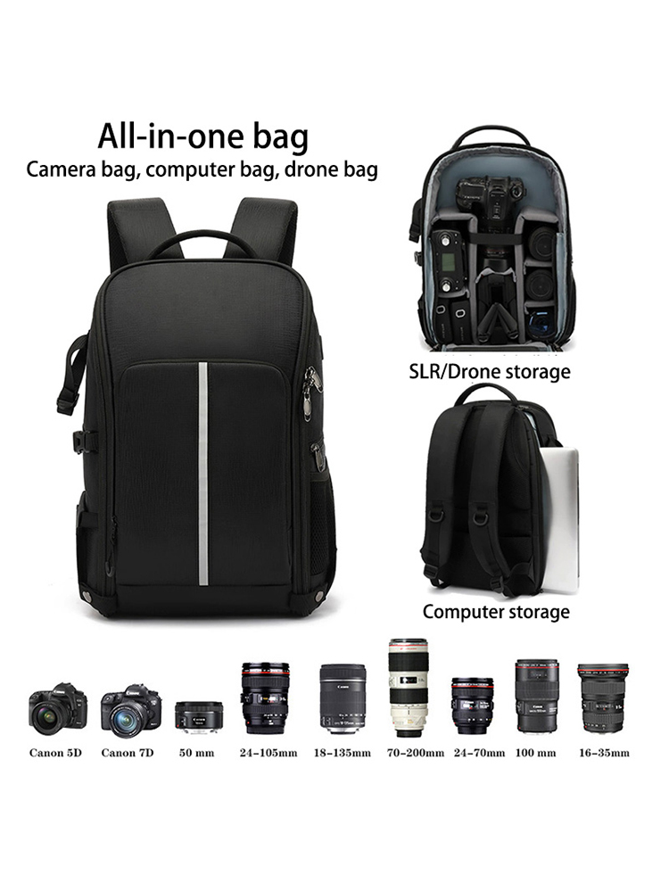 Mochila para fotografía al air - Drone Camera Case reseña y precio